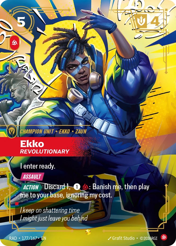 Ekko - Revolutionary card art