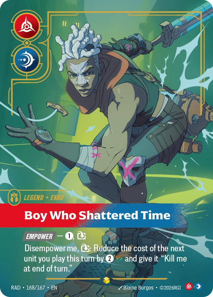Ekko - Boy Who Shattered Time card art